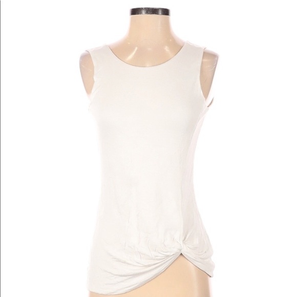 Catherine Malandrino small white sleeveless top - Picture 1 of 4